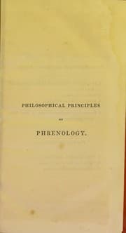 Tapa de A view of the philosophical principles of phrenology