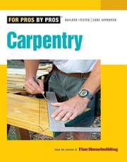 Tapa de Carpentry (Best of Fine Homebuilding)