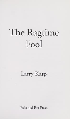 Tapa de The ragtime fool