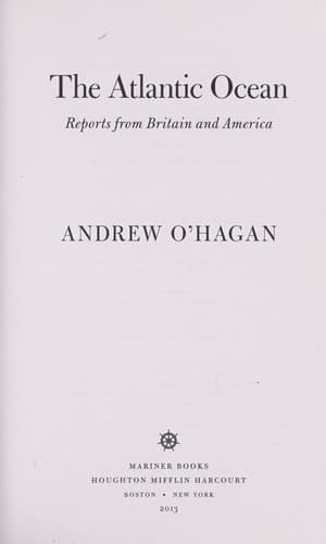 Tapa de The Atlantic Ocean