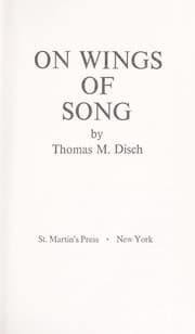 Tapa de On wings of song