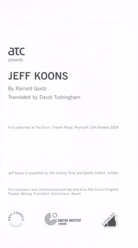 Tapa de Jeff Koons