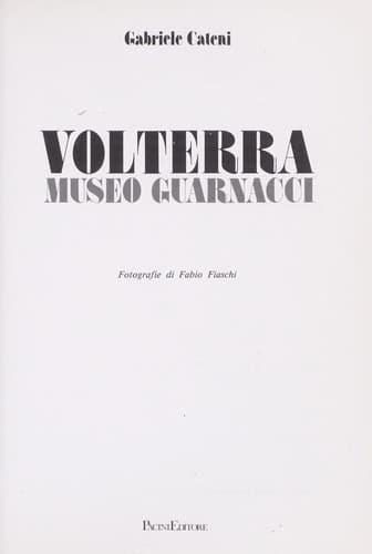 Tapa de Volterra
