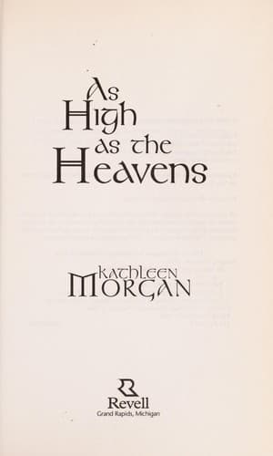Tapa de As high as the heavens