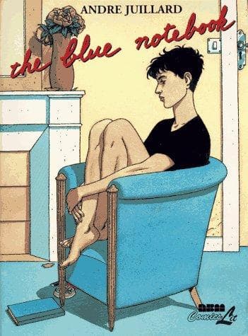 Tapa de The blue notebook