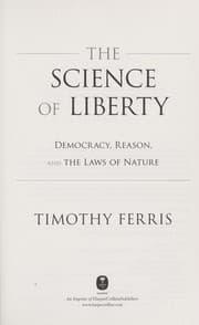 Tapa de The science of liberty