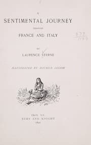 Tapa de A sentimental journey through France and Italy