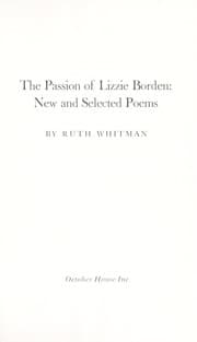 Tapa de The passion of Lizzie Borden: new and selected poems