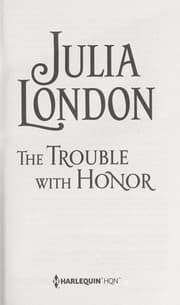 Tapa de The Trouble with Honor