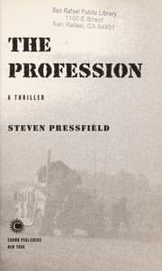Tapa de The profession