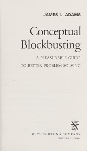 Tapa de Conceptual blockbusting