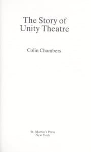 Tapa de The story of Unity Theatre