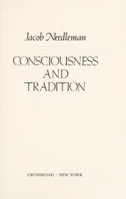 Tapa de Consciousness and tradition