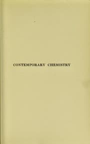 Tapa de Contemporary chemistry