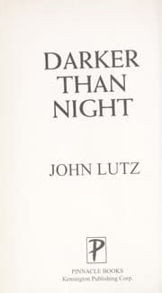 Tapa de Darker than night