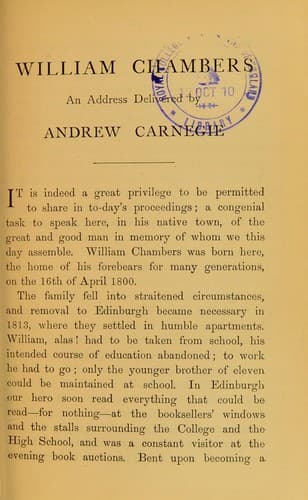 Tapa de William Chambers
