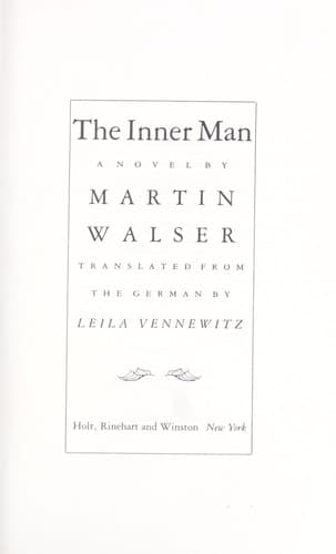 Tapa de The inner man
