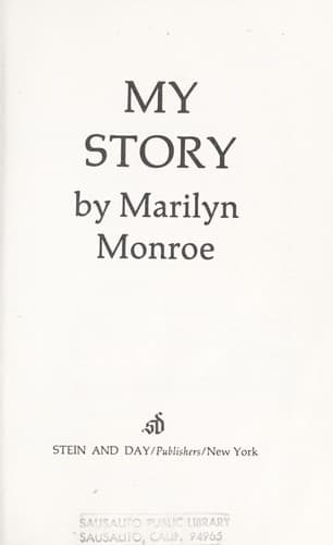 Tapa de My story.