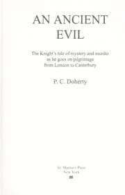 Tapa de An ancient evil