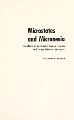 Tapa de Microstates and Micronesia