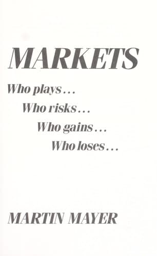Tapa de Markets