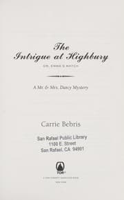 Tapa de The intrigue at Highbury, or, Emma's match