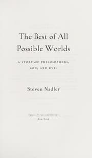 Tapa de The best of all possible worlds