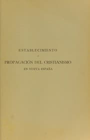 Tapa de Establecimiento y propagación del cristianismo en Nueva España