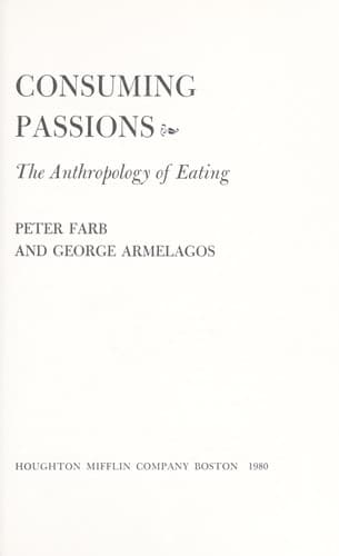 Tapa de Consuming passions