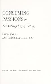 Tapa de Consuming passions