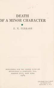 Tapa de Death of a minor character