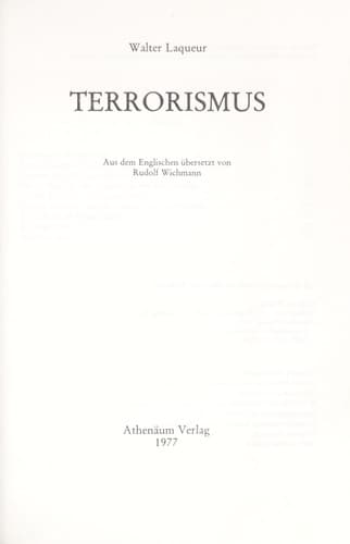 Tapa de Terrorismus