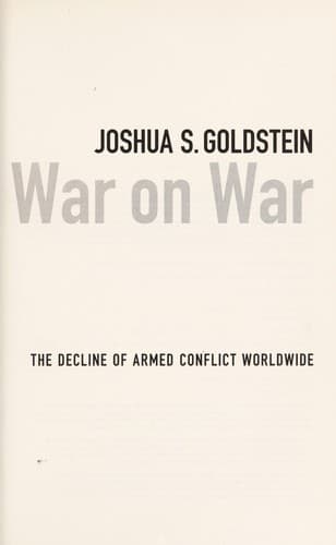 Tapa de Winning the war on war