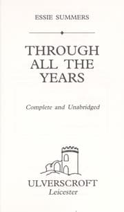 Tapa de Through all the years