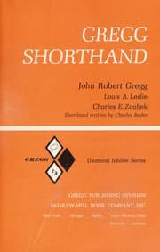 Tapa de Gregg shorthand, diamond jubilee series