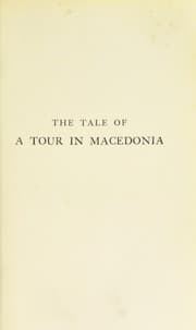 Tapa de The tale of a tour in Macedonia