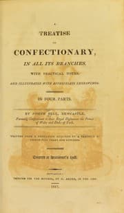 Tapa de A treatise on confectionary in all its branches