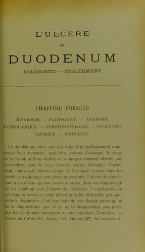 Tapa de L'ulc©·re du duodenum