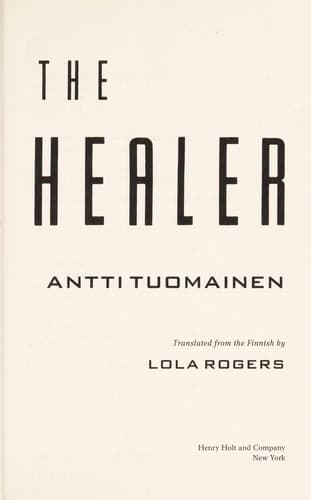 Tapa de The healer