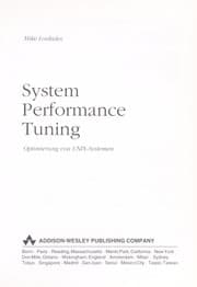 Tapa de System performance tuning