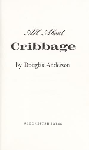 Tapa de All about cribbage