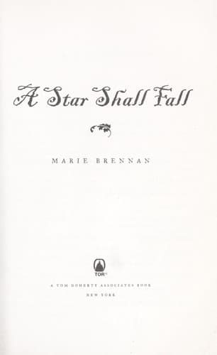 Tapa de A star shall fall