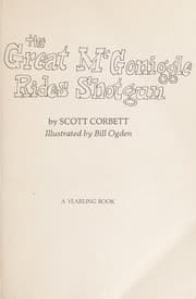 Tapa de The great McGoniggle rides shotgun
