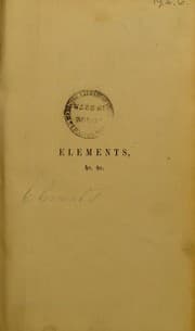 Tapa de The elements of materia medica