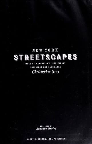 Tapa de New York streetscapes