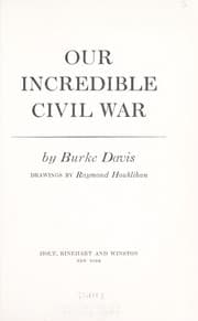 Tapa de Our Incredible Civil War