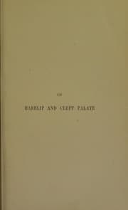 Tapa de On harelip and cleft palate