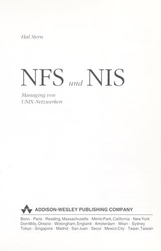 Tapa de NFS und NIS