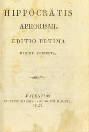 Tapa de Aphorismi