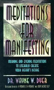 Tapa de Meditations for Manifesting